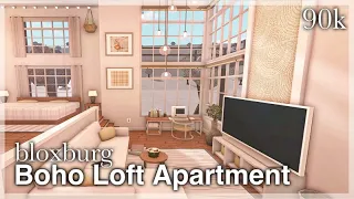 Bloxburg - Boho Loft Apartment Speedbuild