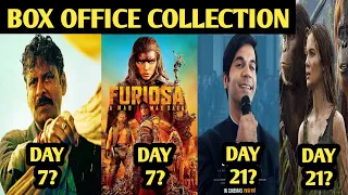 bhaiyya ji day 7 vs furiosa vs Kingdom of the planet of the apes vs srikanth box office collection