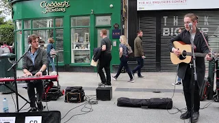 Harry Fennell & Andrés Macnamara having an impromptu jam on Grafton Street (Happy Together)