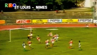 Saint-Louis - Nîmes Olympique (1-3) - Résumé - Coupe de France 1996-1997 - 7è tour