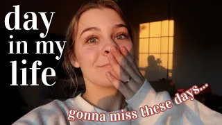 senior year DAY IN MY LIFE! *cheer, friends, last football game* | VLOGMAS DAY 4