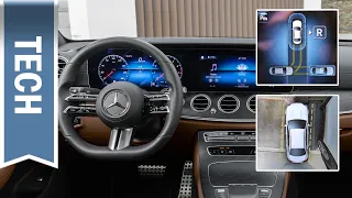 Mercedes E-Klasse: Neue Parktronic parkt nach Linien ein- Test, Nutzen & Grenzen des Parkpakets