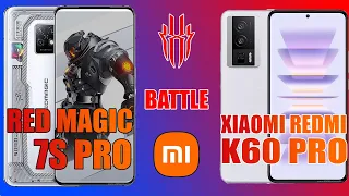 Red Magic 7S Pro vs Xiaomi Redmi K60 Pro