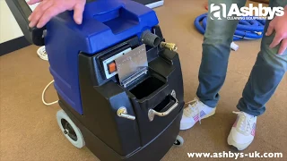 How to correctly use your Ashbys 250 psi Sensei carpet cleaning machine