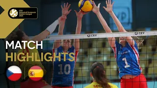 Match Highlights: CZECHIA vs. SPAIN I European Golden League Women