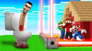 SKIBIDI TOILET VS MAISON ULTRA SÉCURISÉ SUR MINECRAFT !