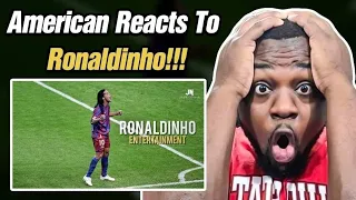 AMERICANS FIRST TIME EVER REACTION TO Ronaldinho - Football’s Greatest Entertainment REACTION