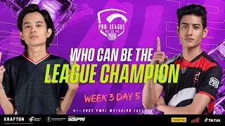 [EN] 2022 PMPL MYSGPH W3D5 | Fall | Which team can be the League Champion for this season?