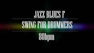 Swing Jazz Backing Track in F | 80 Bpm NO DRUMS WITH CLICK