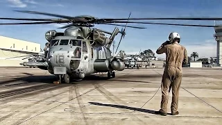 CH-53E Super Stallion Helicopter Flight Line