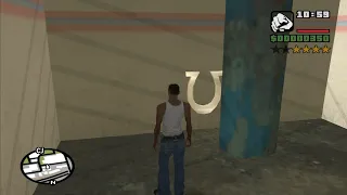 How to collect Horseshoe #41 at the beginning of the game - GTA San Andreas