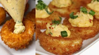 Deep-Fried Deviled Eggs