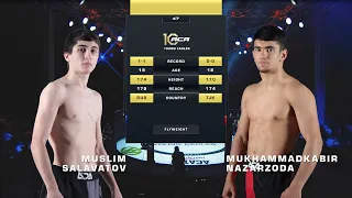 Муслим Салаватов vs. Мухаммадкабир Назарзода | Muslim Salavatov vs. Mukhammadkabir Nazarzoda