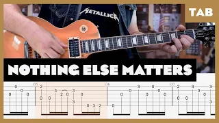 Metallica - Nothing Else Matters - Guitar Tab | Lesson | Cover | Tutorial