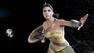 Injustice 2 - Amazon Wonder Woman Special Move  (Android)