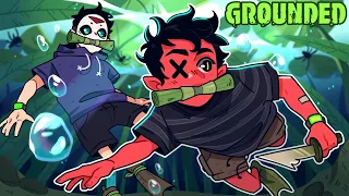 INTO THE POND LABORATORY! | Grounded (w/ H2O Delirious)