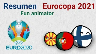 Resumen - Eurocopa 2020 - Parte 1 - Fun animator