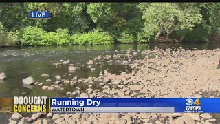 Statewide drought is affecting the Charles River