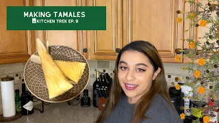 Making Vegetarian Tamales | An Easy Method to Make Tamales de Rajas con Queso | Kitchen Treks Ep. 9