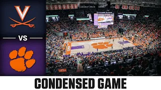 Virginia vs. Clemson Condensed Game | 2023-24 ACC Men’s Basketball