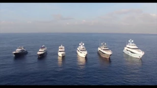 Princess M-Class & Y-Class fleet | Флот самых больших яхт Princess