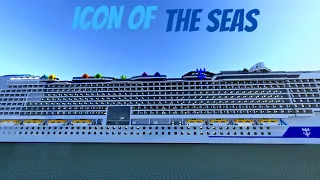 Icon of the seas the largest cruise ship in the world  part 4 #minecraft