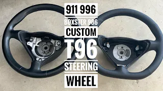 Custom Porsche 911 996 993 Boxster 986 Steering Wheel Install