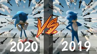 Sonic New And Old Trailer Side by Side Comparison