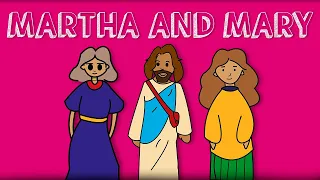 Bible Story For Kids: MARTHA AND MARY | The Great Book