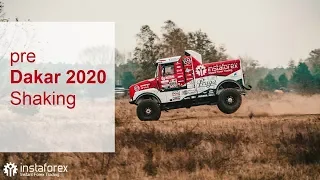 InstaForex Loprais Team - pre Dakar Shaking