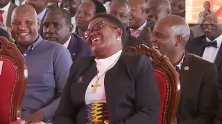 'SIKUSHINDWA NA MTU OVYO OVYO, NILISHINDWA NA BISHOP!' KIRAITU MURUNGI CRACKS UP RUTO IN CHUKA!!