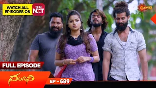 Nandhini - Episode 689 | Digital Re-release | Gemini TV Serial | Telugu Serial