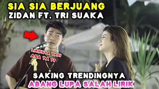 SIA SIA BERJUANG - ZIDAN FT. TRI SUAKA (LIVE) MENOEWA KOPI | TRI SUAKA FT. NABILA MAHARANI