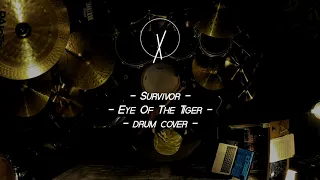 #58 Survivor // Eye Of The Tiger // Drum Cover