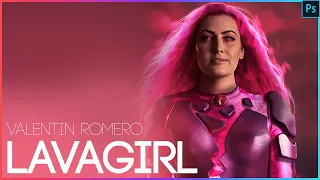 ReDesigning "We Can Be Heroes" Lavagirl! | Valentin Romero