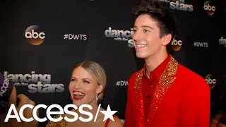 'DWTS': Milo Manheim & Witney Carson 'Completely Surprised' By Celine Dion's Performance | Access