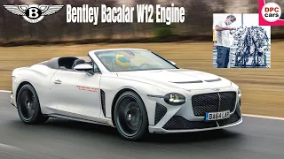 First Bentley Bacalar W12 Engine Completes Testing