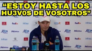 Rafa Nadal se CALIENTA con un Periodista Después de Relacionar Una de Sus Derrotas Con su Boda