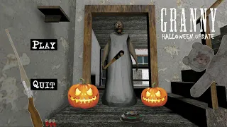 Granny Halloween Update Hardcore Challenge | Game Definition in Hindi comedy Chapter 1 Remake