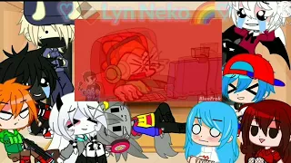 Los FNF🎶reaccionan a sus memes y videos parte 6/? ||•Lyn Neko•||