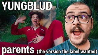 Romanian reacts to YUNGBLUD - parents (the version the label wanted)