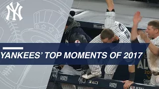 A look back at the Yankees' top moments of 2017