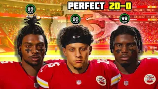 Can I Turn The Kansas City Chiefs Into A Perfect 20-0 Team?