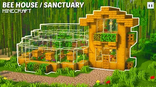 Minecraft : How to Build a Bee Sanctuary/House | Small & Simple