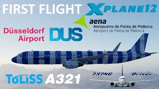 ToLiss A321 FIRST FLIGHT | DUS - PMI | Real Airline Pilot