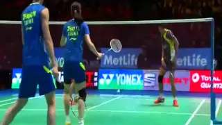 [FINAL] Zhang Nan / Zhao Yunlei vs Tantowi Ahmad / Liliyana Natsir - All England Open Badminton 2015