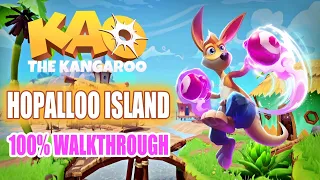Kao The Kangaroo 🦘 Hopalloo Island 🥊 100% Walkthrough Gameplay PS5 (All Collectibles)