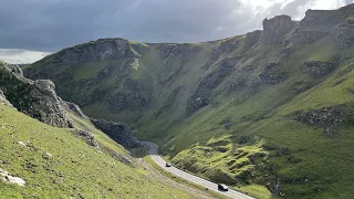 Winnats Pass, Peak District this morning