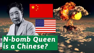 She invented the atomic bomb for the USA, but the tombstone is engraved an eternal Chinese？