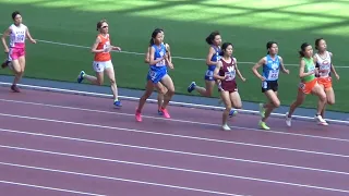 予選 女子1500m 関東インカレ陸上2024